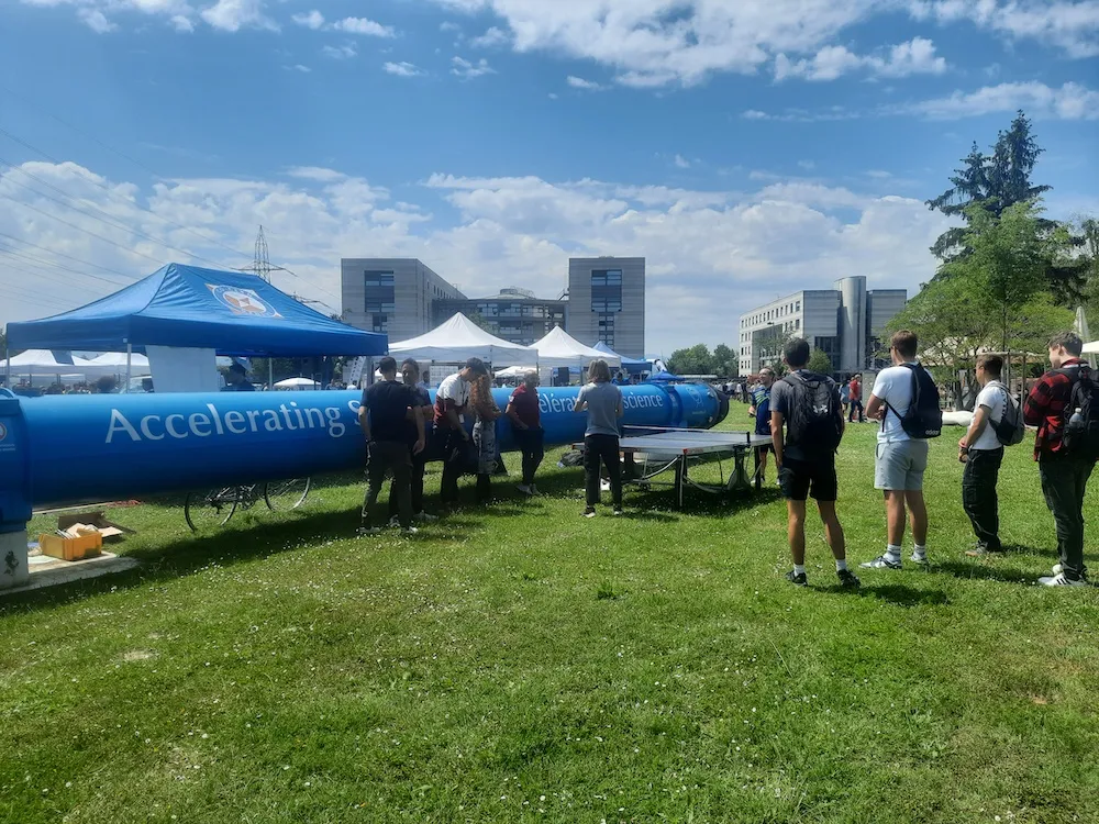 Help promote the CERN TT Club on the occasion of the CERN Relay Race, May 14