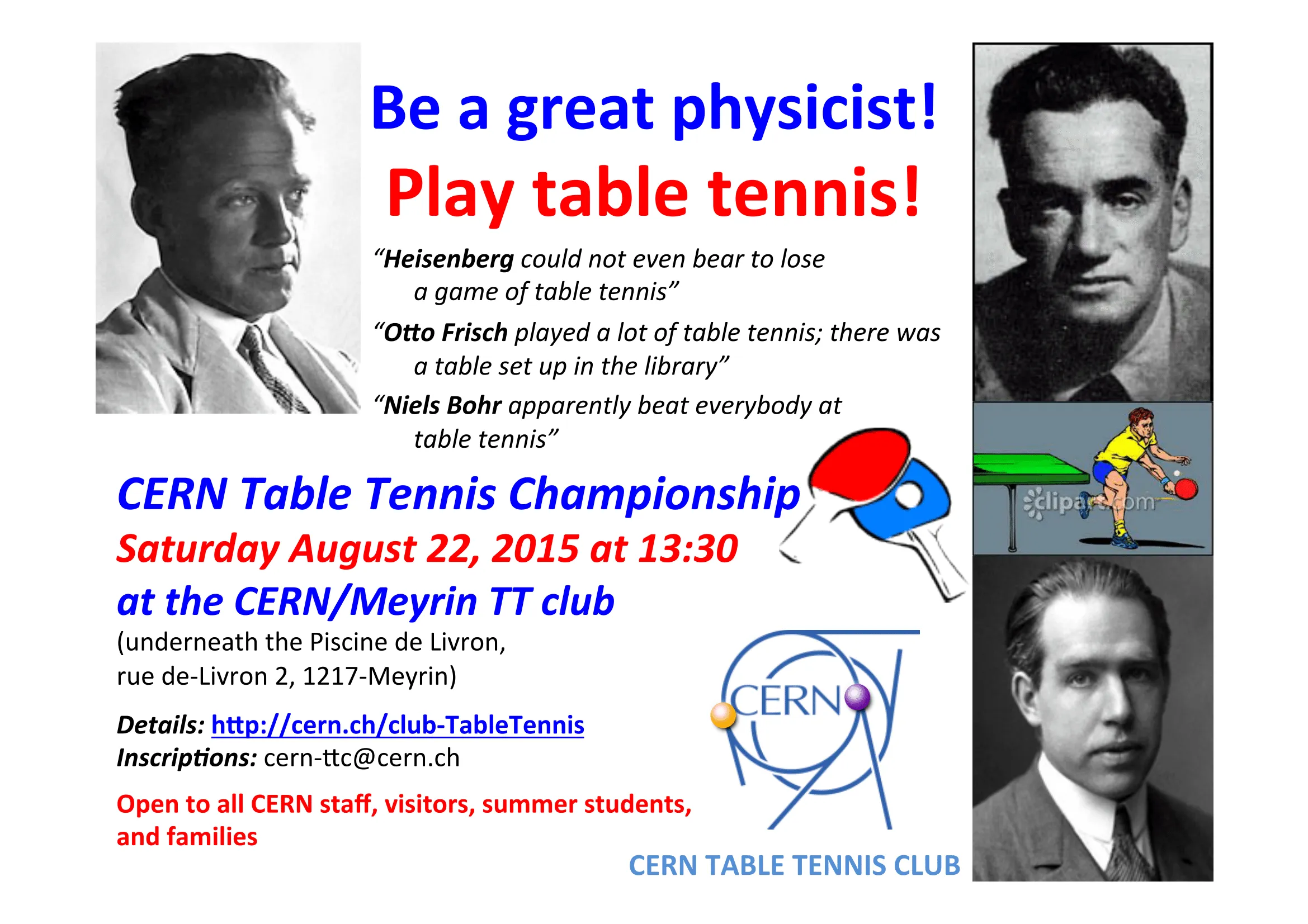 CERN Championship 2015