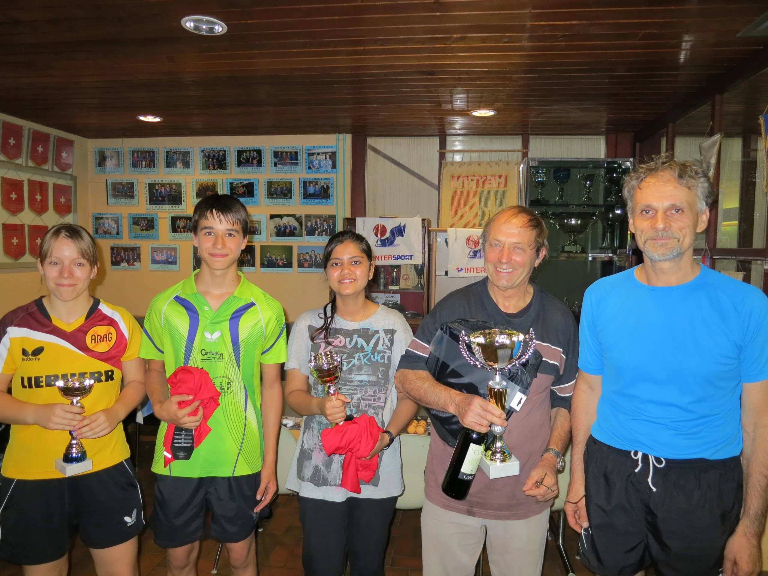 CERN Table Tennis Tournament 2012