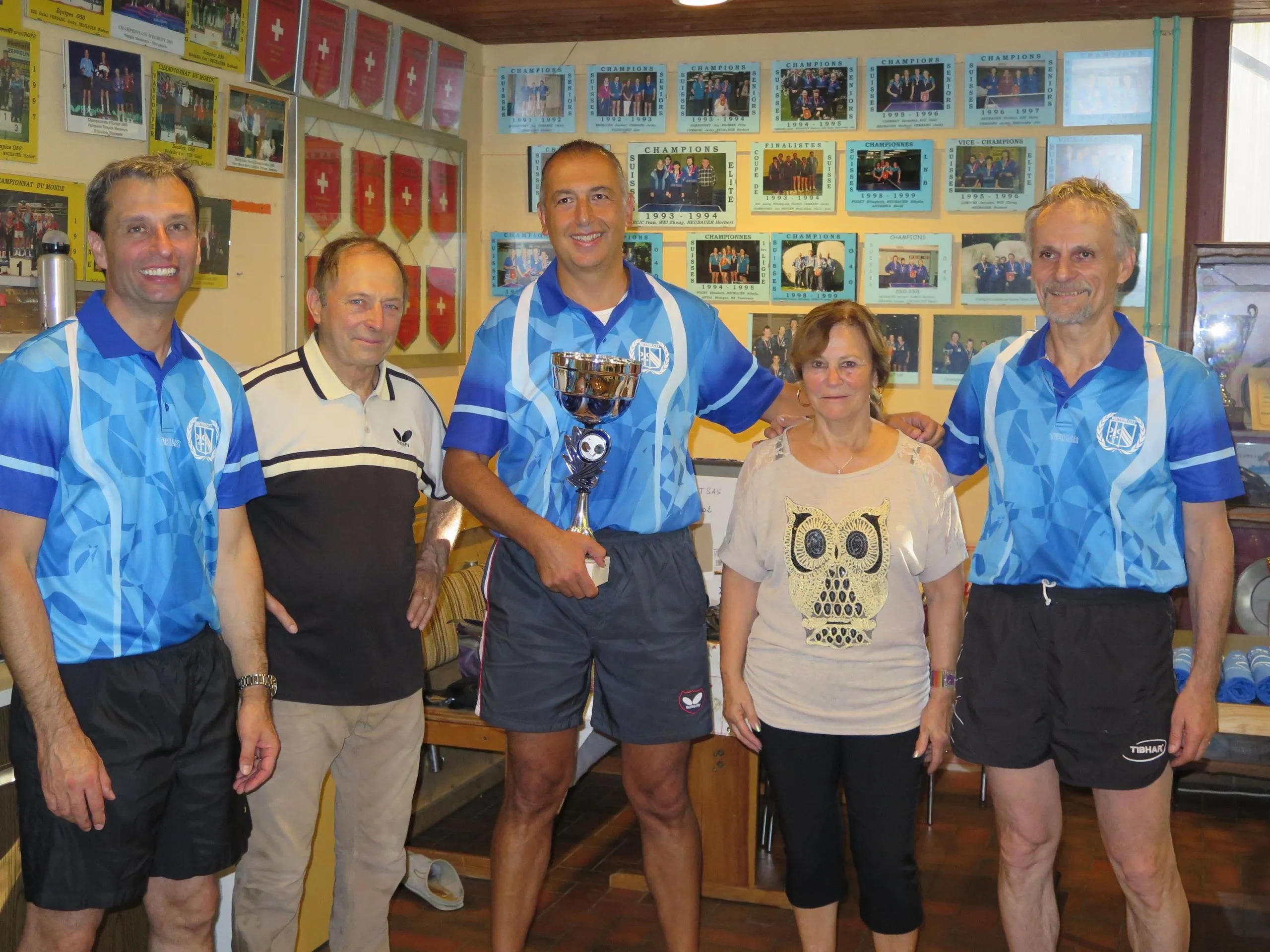 CERN Table Tennis Tournament 2015 Winner